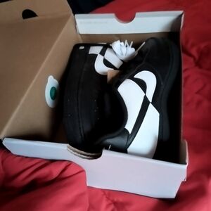 Black and White Men's Sneakers